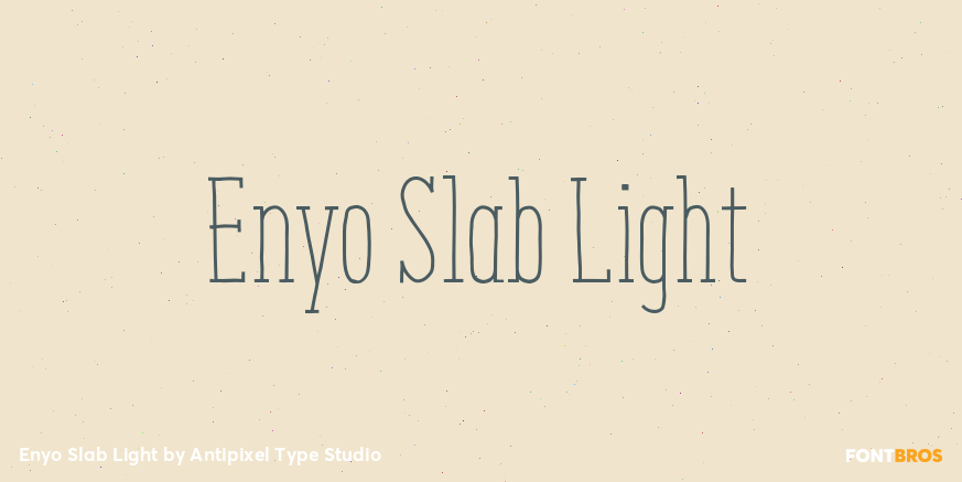 Enyo Slab Light Poster