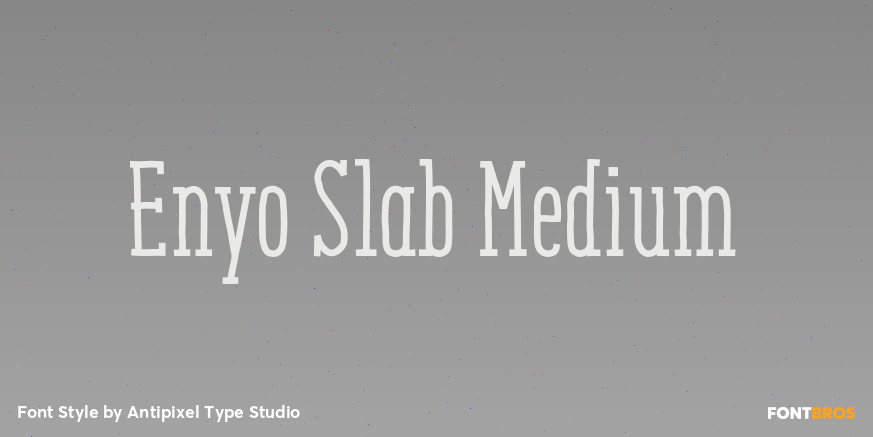 Enyo Slab Medium Poster