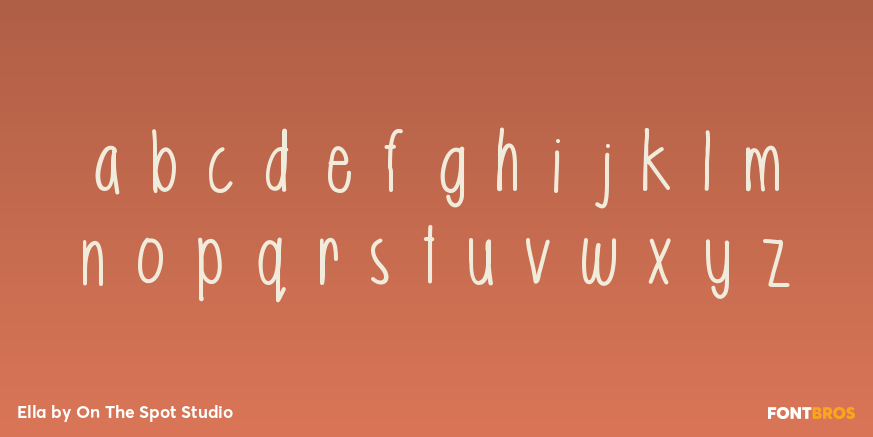 Ella Font Poster #1