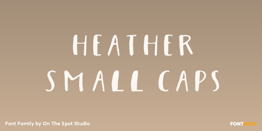 Heather Small Caps Font Family Poster