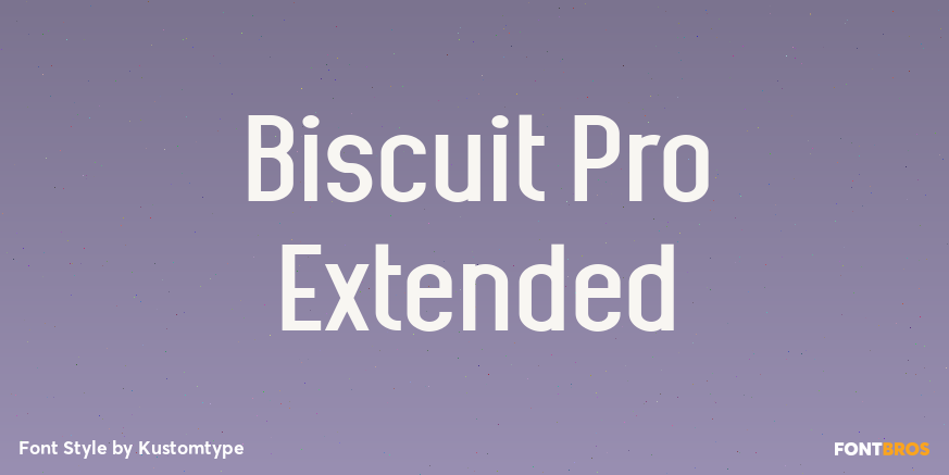 Biscuit Pro Extended Poster