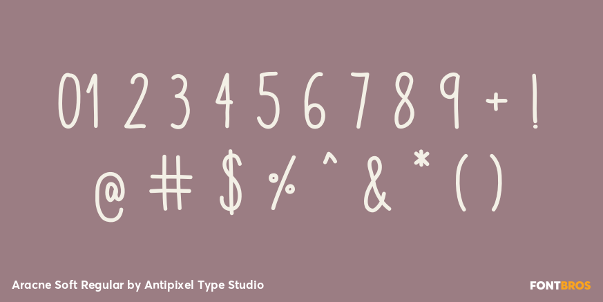 Aracne Soft Regular Font Poster #4