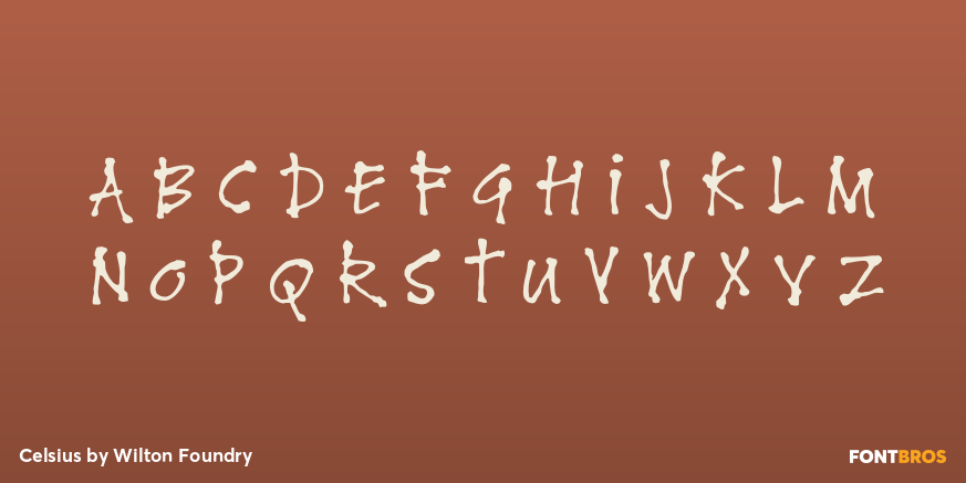 Celsius Font Poster #2