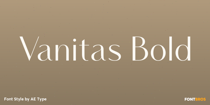 Vanitas Bold Poster