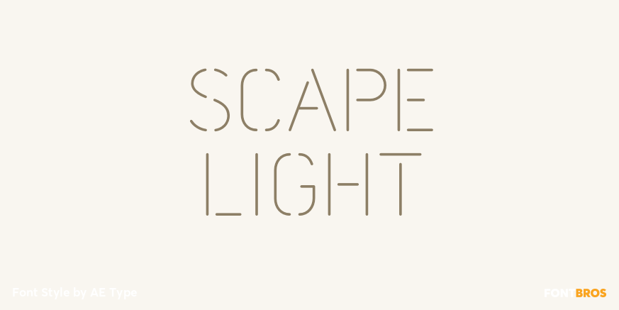 Scape Light Poster