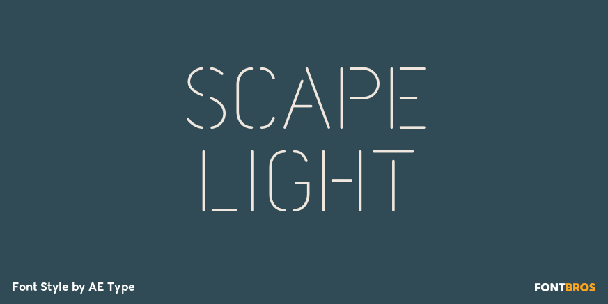 Scape Light Poster