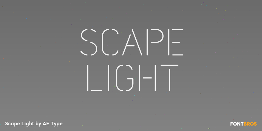 Scape Light Poster
