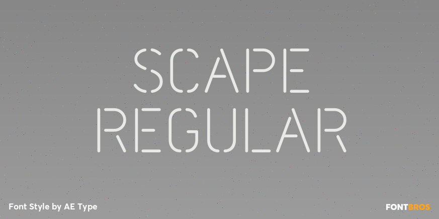 Scape Regular Poster