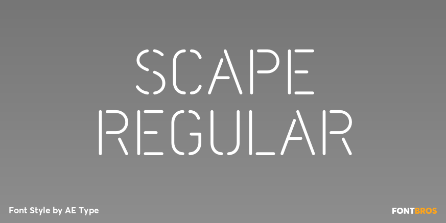 Scape Regular Poster