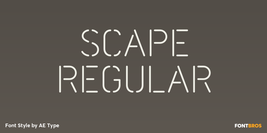 Scape Regular Poster