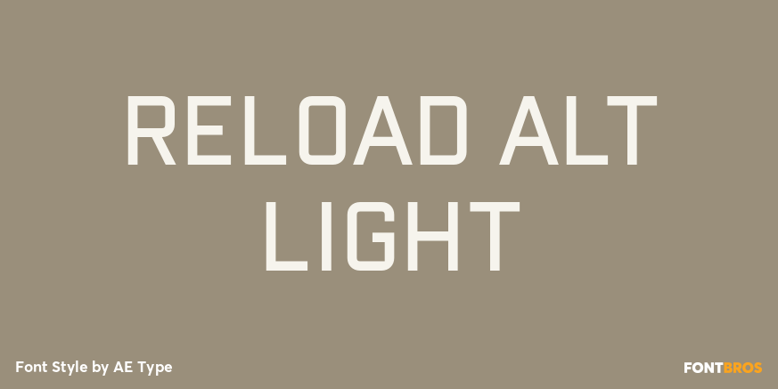 Reload Alt Light Poster