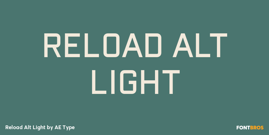 Reload Alt Light Poster