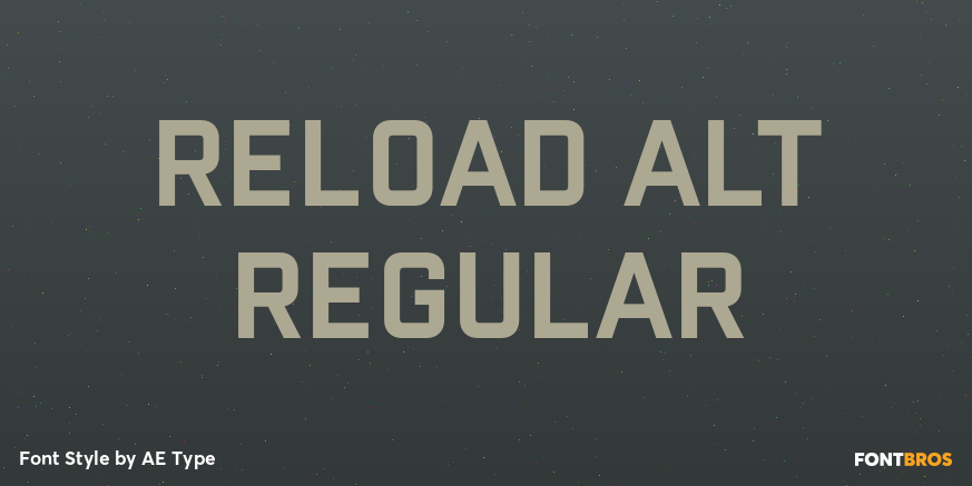 Reload Alt Regular Poster