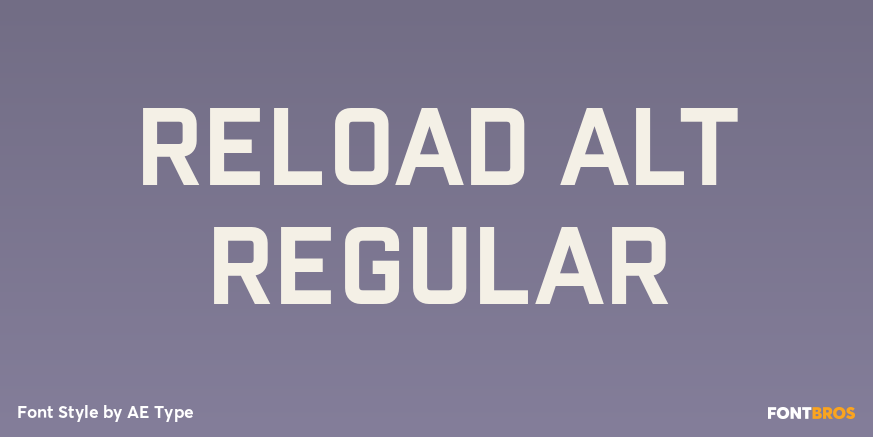 Reload Alt Regular Poster