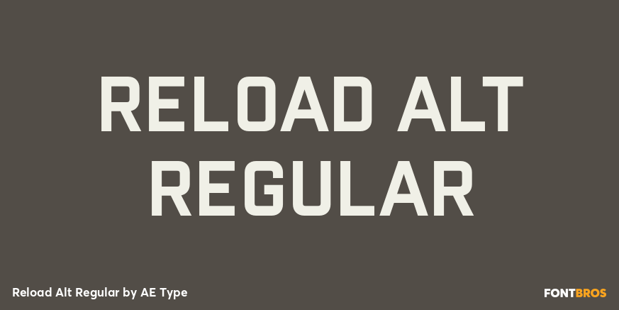 Reload Alt Regular Poster