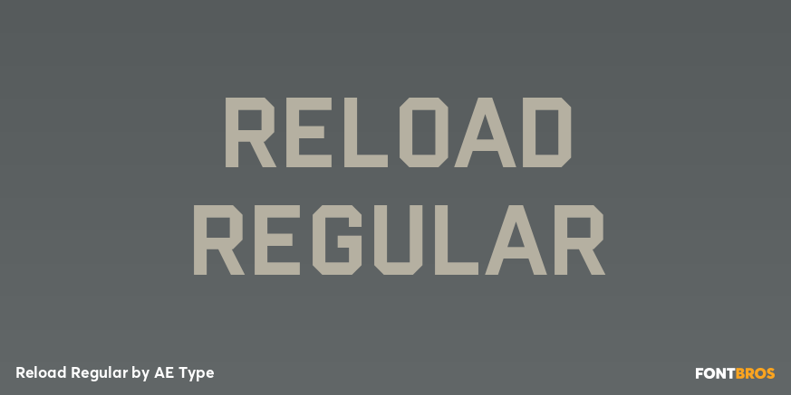 Reload Regular Poster