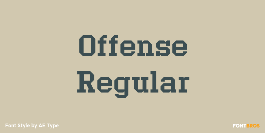 Offense Regular Poster