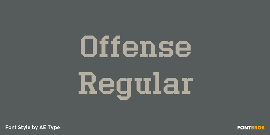 Offense Regular Poster