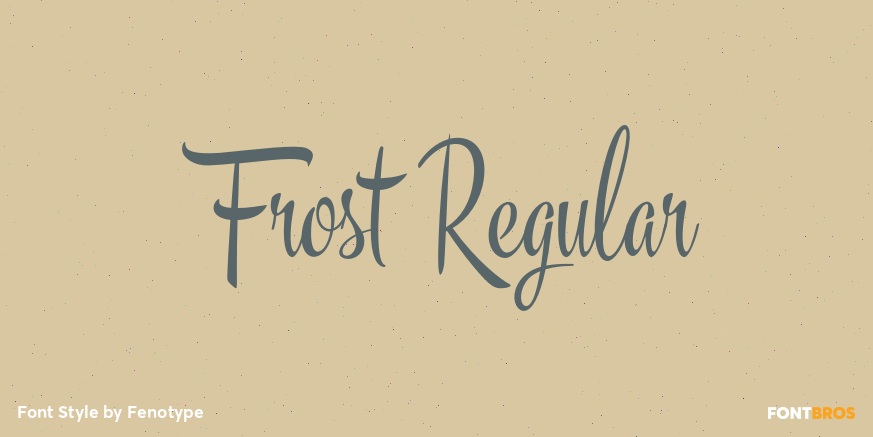 Frost Regular Poster