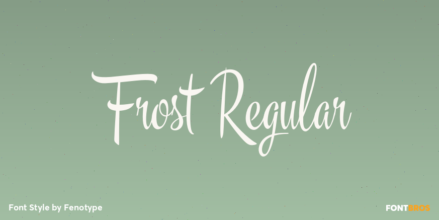 Frost Regular Poster