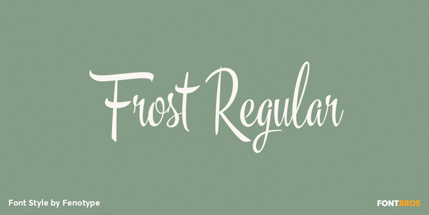 Frost Regular Poster