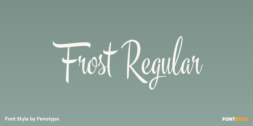 Frost Regular Poster