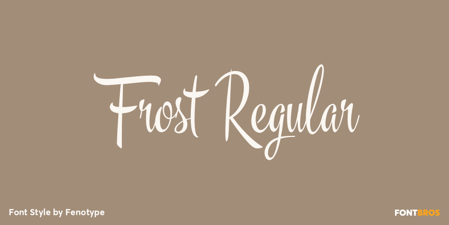 Frost Regular Poster