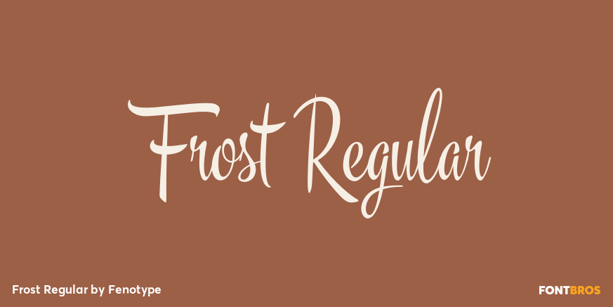 Frost Regular Poster