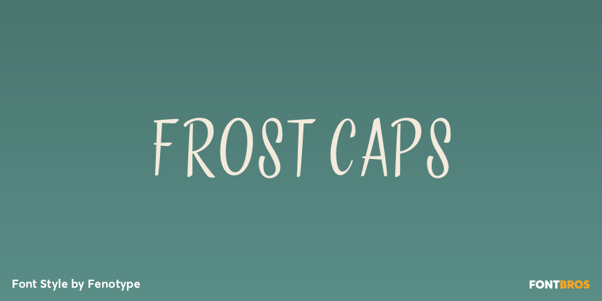 Frost Caps Poster