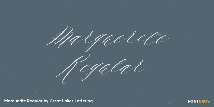 Marguerite Regular Font Poster #1