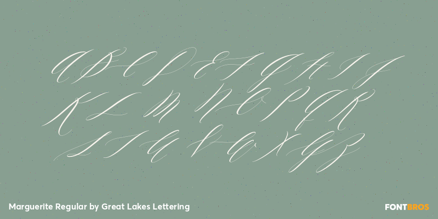 Marguerite Regular Font Poster #2