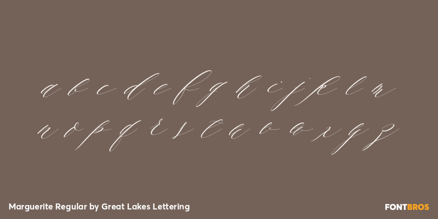 Marguerite Regular Font Poster #3
