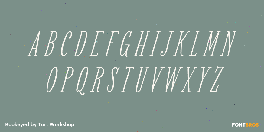 Bookeyed Font Family - Poster #2
