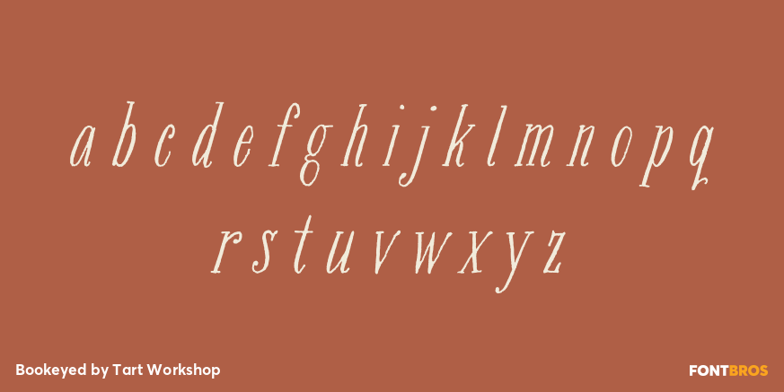 Bookeyed Font Family - Poster #3