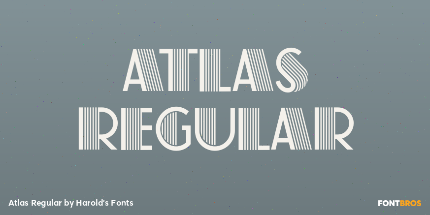 Atlas Regular Poster