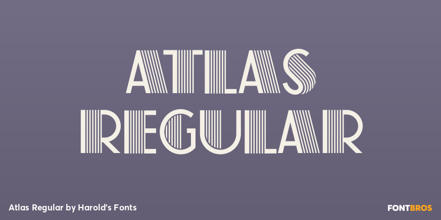 Atlas Regular Poster