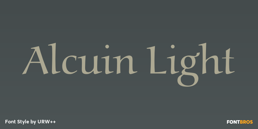 Alcuin Light Poster