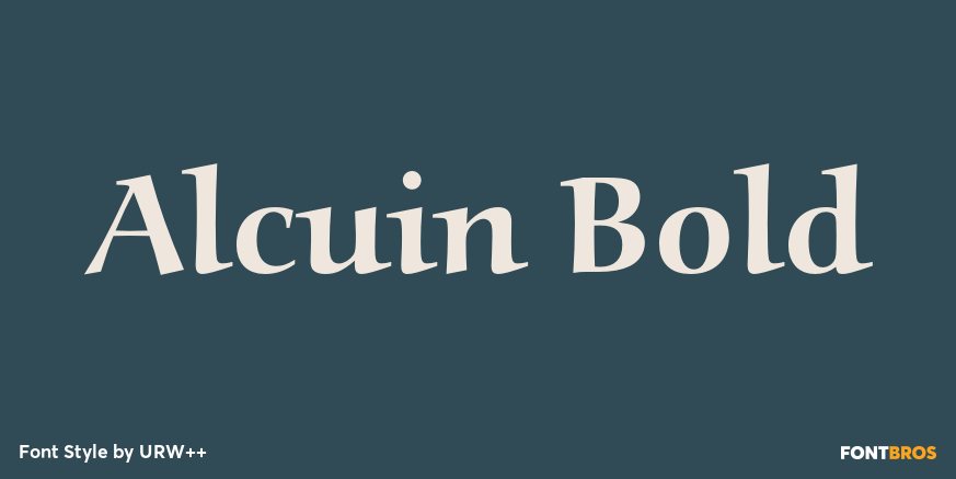 Alcuin Bold Poster