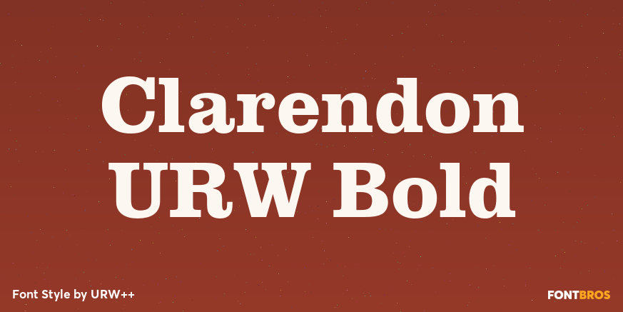 Clarendon URW Bold Poster
