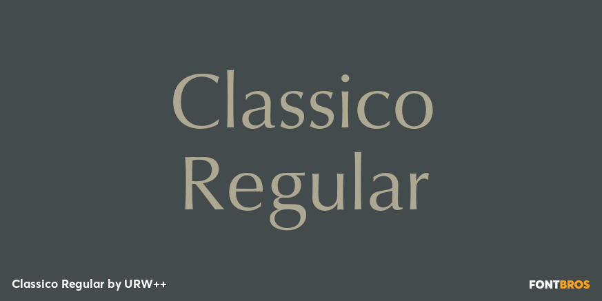 Classico Regular Poster
