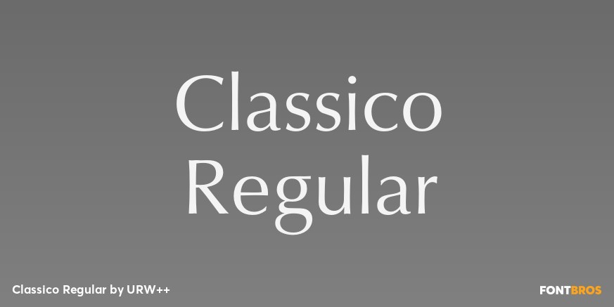 Classico Regular Poster