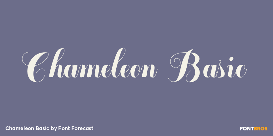 Chameleon Basic Poster