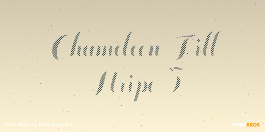 Chameleon Fill Stripe 3 Poster