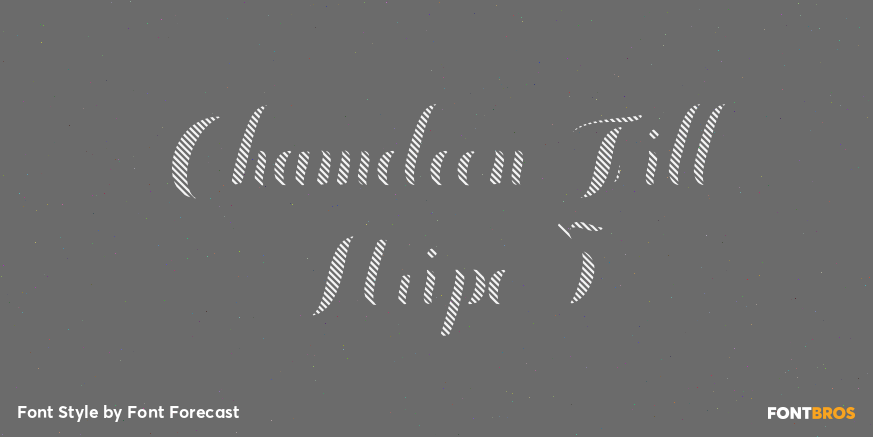 Chameleon Fill Stripe 3 Poster