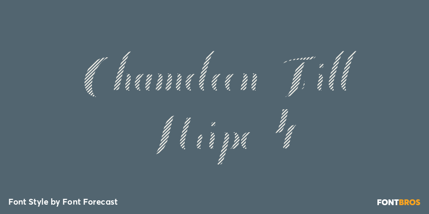 Chameleon Fill Stripe 4 Poster