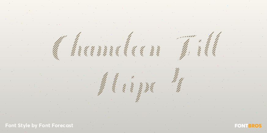 Chameleon Fill Stripe 4 Poster