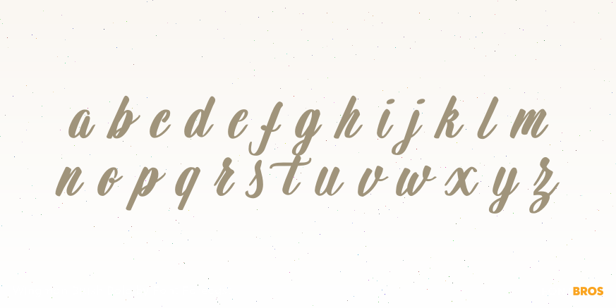 Wingman Brush Bold Font Poster #3