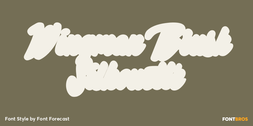 Wingman Brush Silhouette Poster