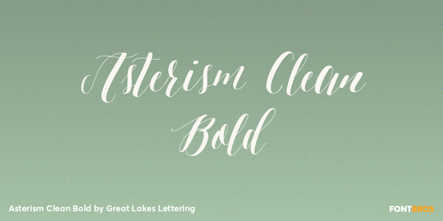 Asterism Clean Bold Poster