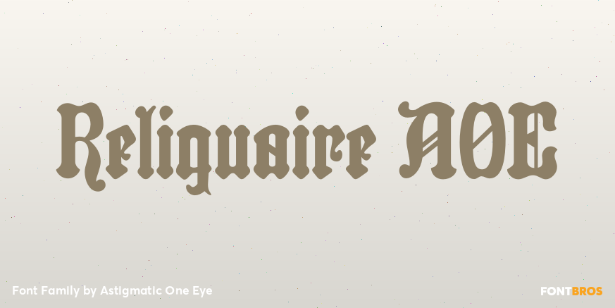 Reliquaire AOE Poster